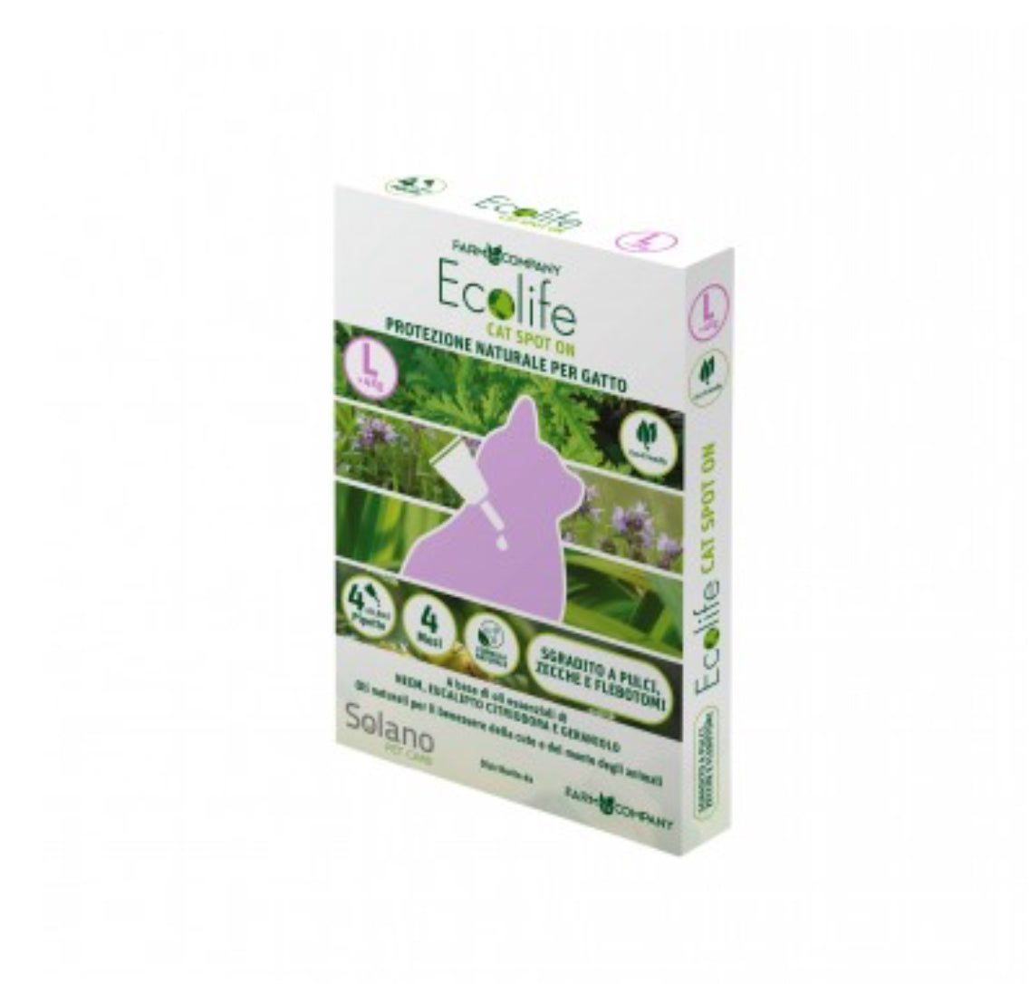 Solano Ecolife Spot On gatto