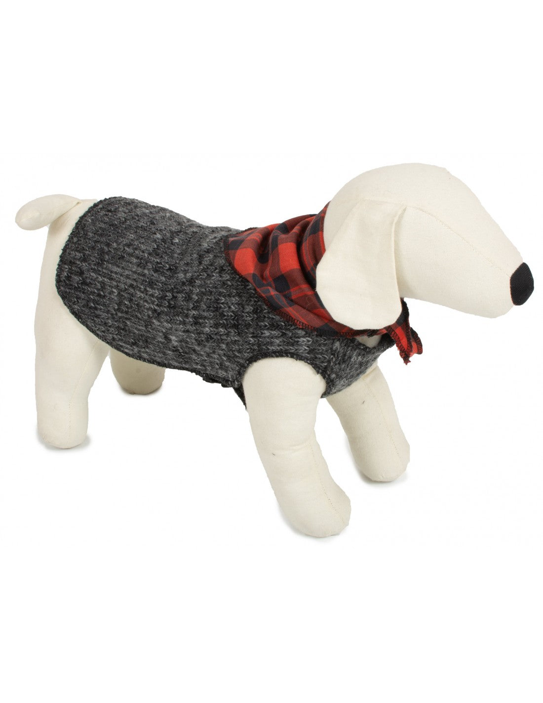 Farm Company CAPPOTTINO IN LANA CON BANDANA IN COTONE
