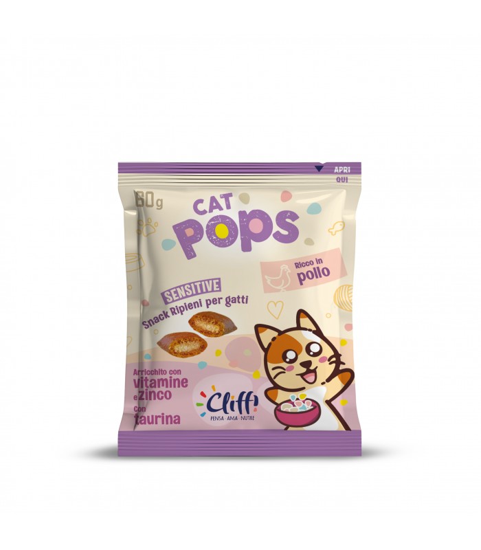Cliffi Snack per Gatti Funzionali / 60 gr