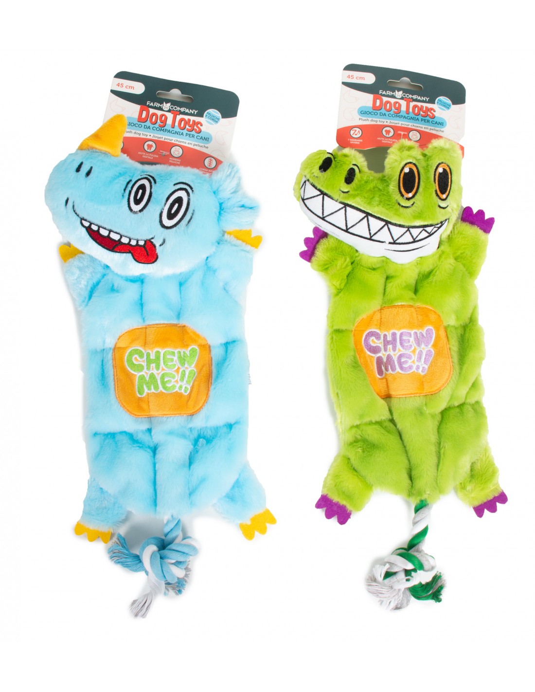 Farm Company PELUCHE CROCCO & RINO CON CORDA