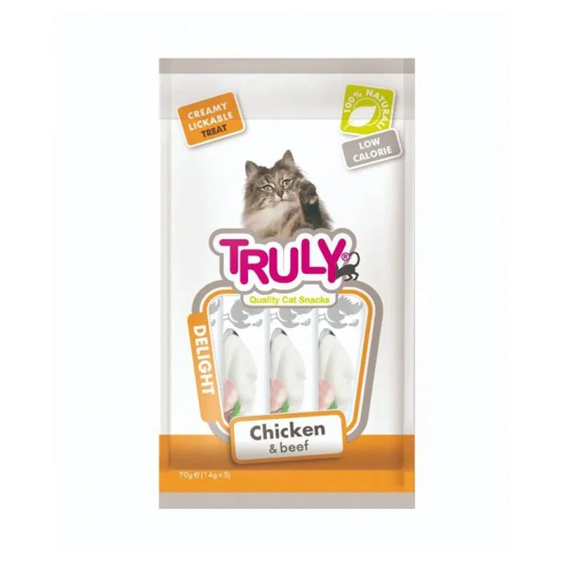 TRULY SNACK GATTO CREAMY TREAT - 70 GR