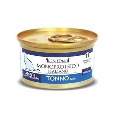 UMIDO PER GATTI MONOPROTEICO UNICAMENTE TONNO SENZA CEREALI 24 X 85 GR - artpetfood