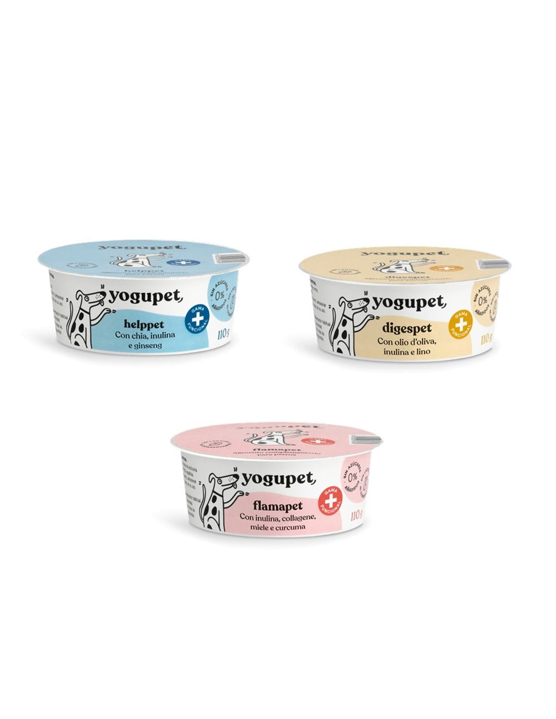 YOGUPET YOGURT FUNZIONALE PER CANI DA 110 GR