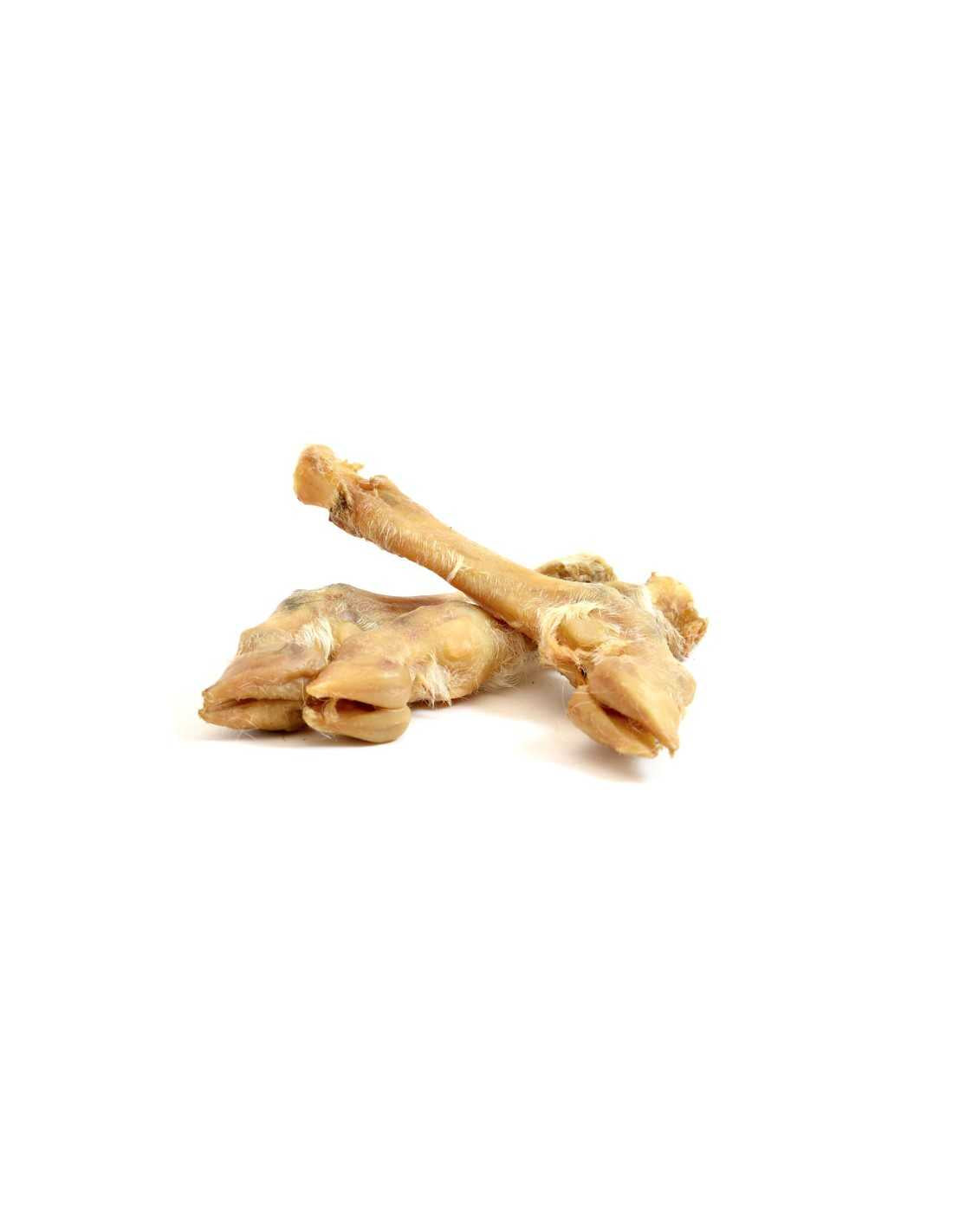 Snack carne essiccata per cani 2 pz piedino agnello Anima Selvaggia 158 g