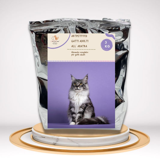 Alimento completo per gatti adulti all' Anatra / Da 3 kg