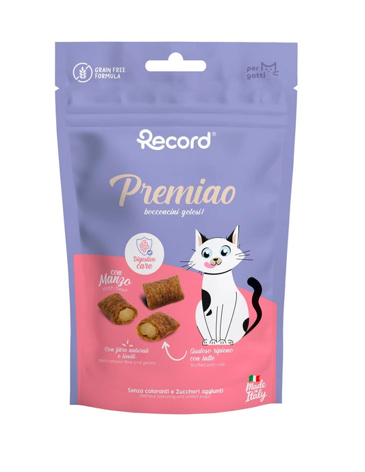 Record Snack funzionali per gatti Premiao Da 50 Gr
