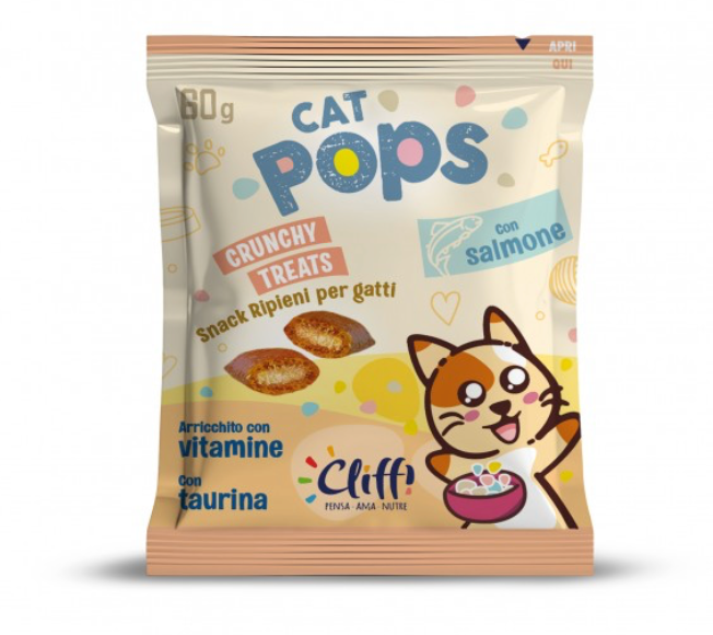 Cliffi  Snack per Gatti Funzionali / 60 gr