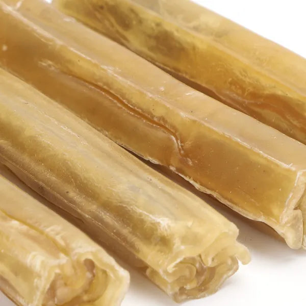 Bastoncini pressati di Pelle Bovina 4 pz da 12,5 cm