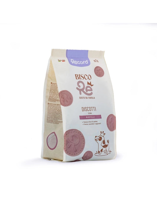 Biscotti per cani BiscoRe Discotti ai mirtilli / 400 gr