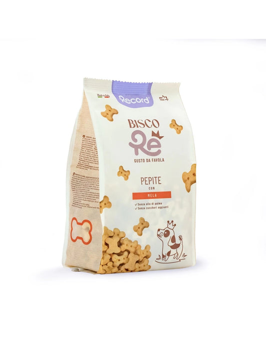 Biscotti per cani BiscoRe Pepite alla mela da 400 gr