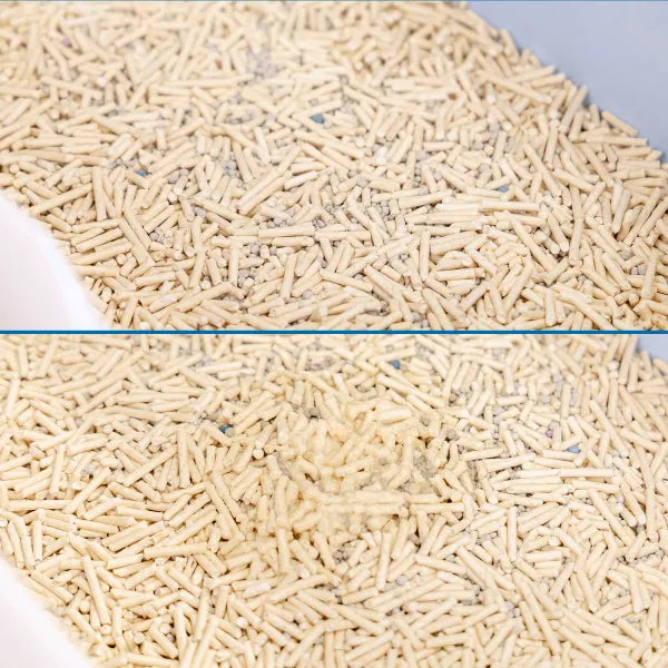 Lettiera per gatti mista tofu e bentonite 5 litri /2 kg