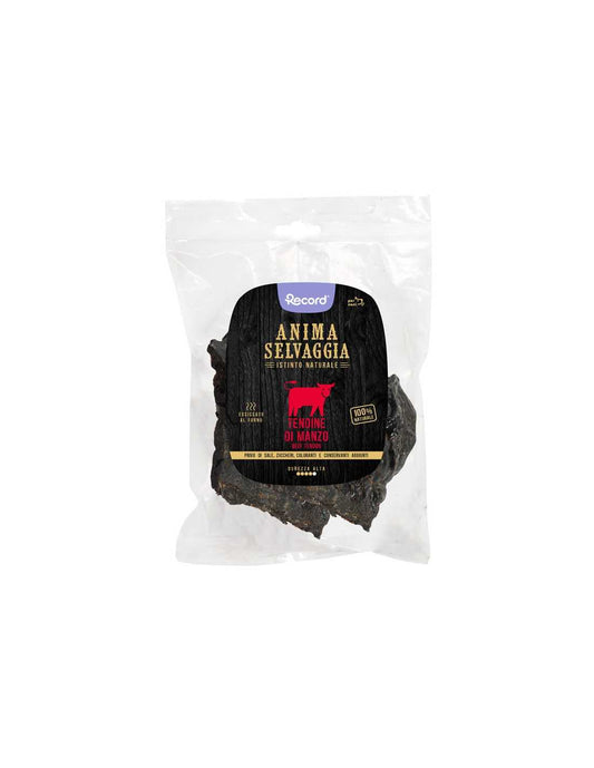 Snack carne essiccata per cani fegato manzo Anima Selvaggia 50 g
