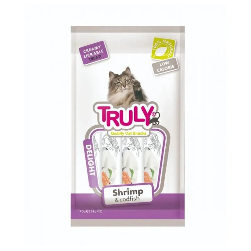TRULY SNACK GATTO CREAMY TREAT - 70 GR