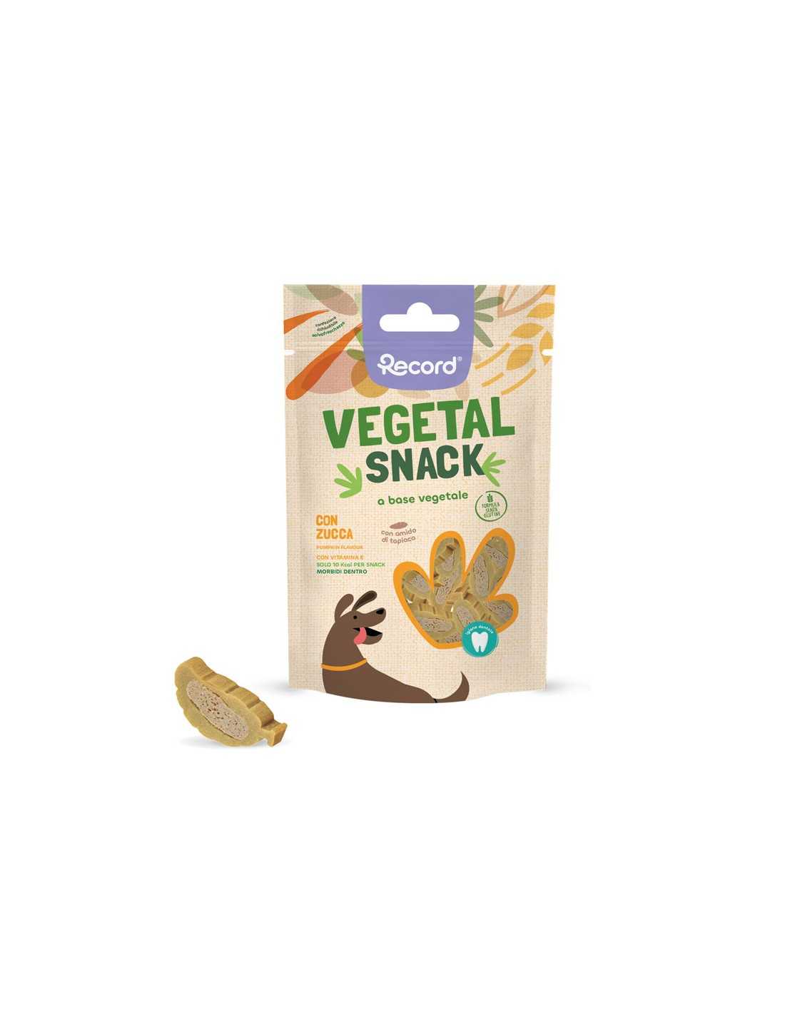 Snack per cani a base vegetale Con Zucca  75 g