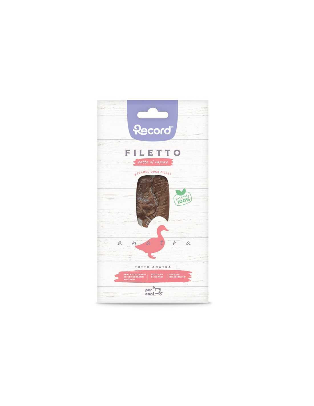 Record Snack per cani filetto di carne cotto al vapore 25 g