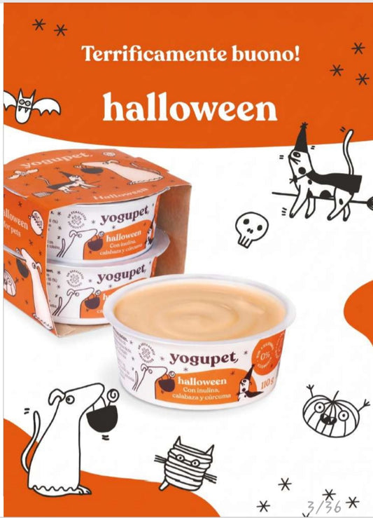 Yogupet Yogurt per cani e gatti per Halloween