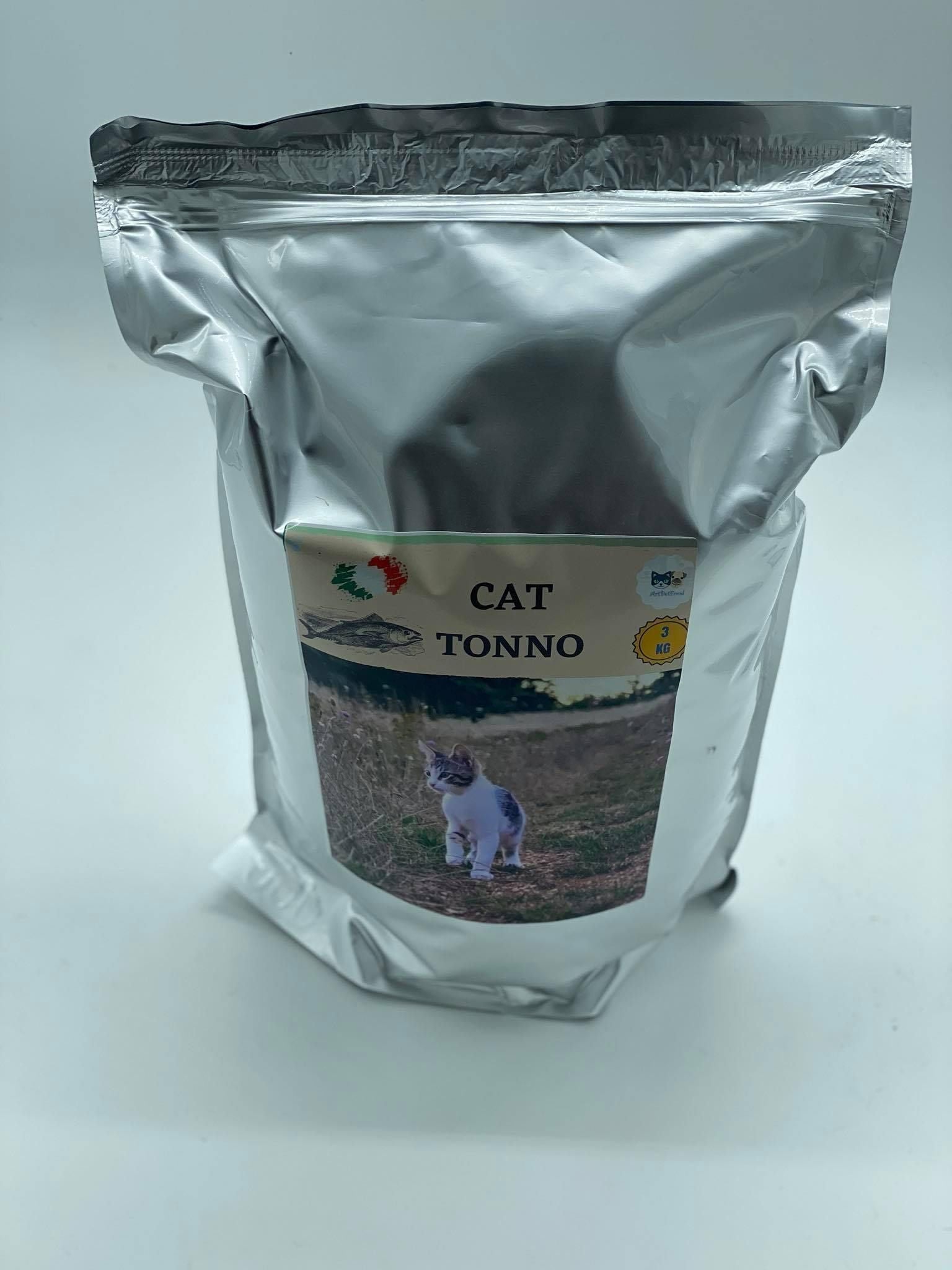 alimento completo e bilanciato per gatti adulti al tonno - artpetfood