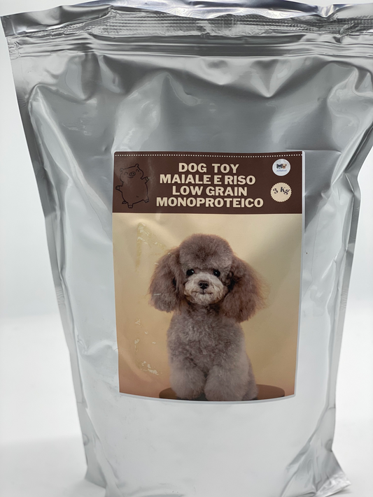 ALIMENTO PER CANI MINI E TOY A BASE DI MAIALE MONOPROTEICO LOW GRAIN - artpetfood