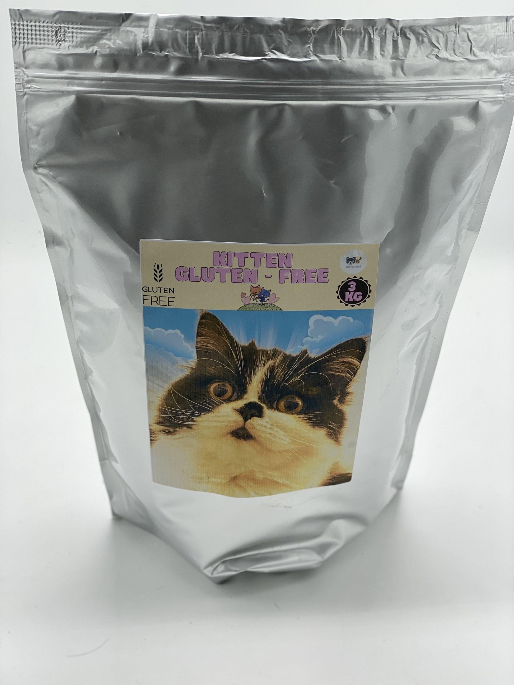 ALIMENTO COMPLETO E BILANCIATO PER GATTINI A BASE DI CARNE BIANCA SENZA GLUTINE - artpetfood