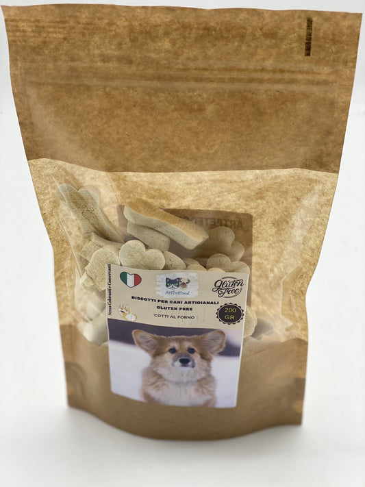 BiscottI Artigianali. per cani cotti al forno senza glutine - artpetfood