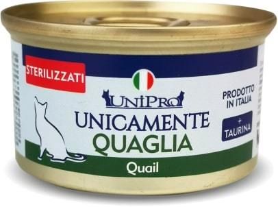 UMIDO PER GATTI MONOPROTEICO PER STERILIZZATI UNICAMENTE QUAGLIA 24 X 85 GR - artpetfood