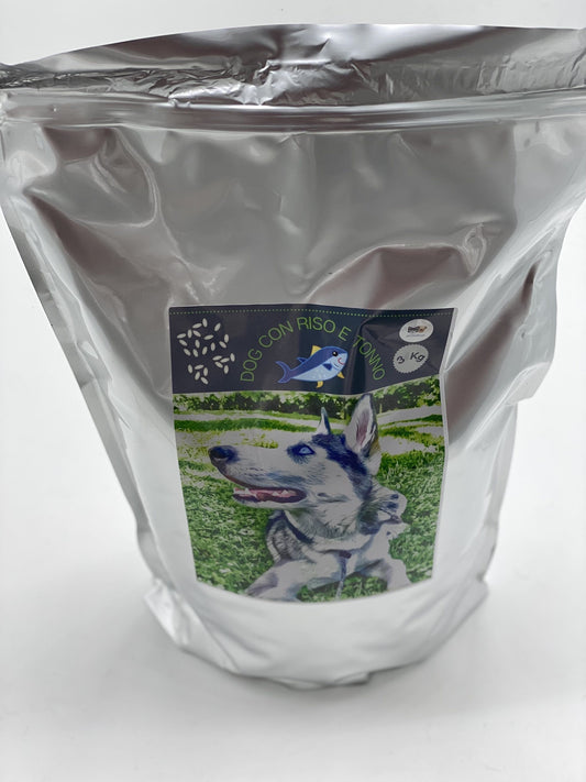 DOG  CON TONNO E RISO INTEGRALE - artpetfood