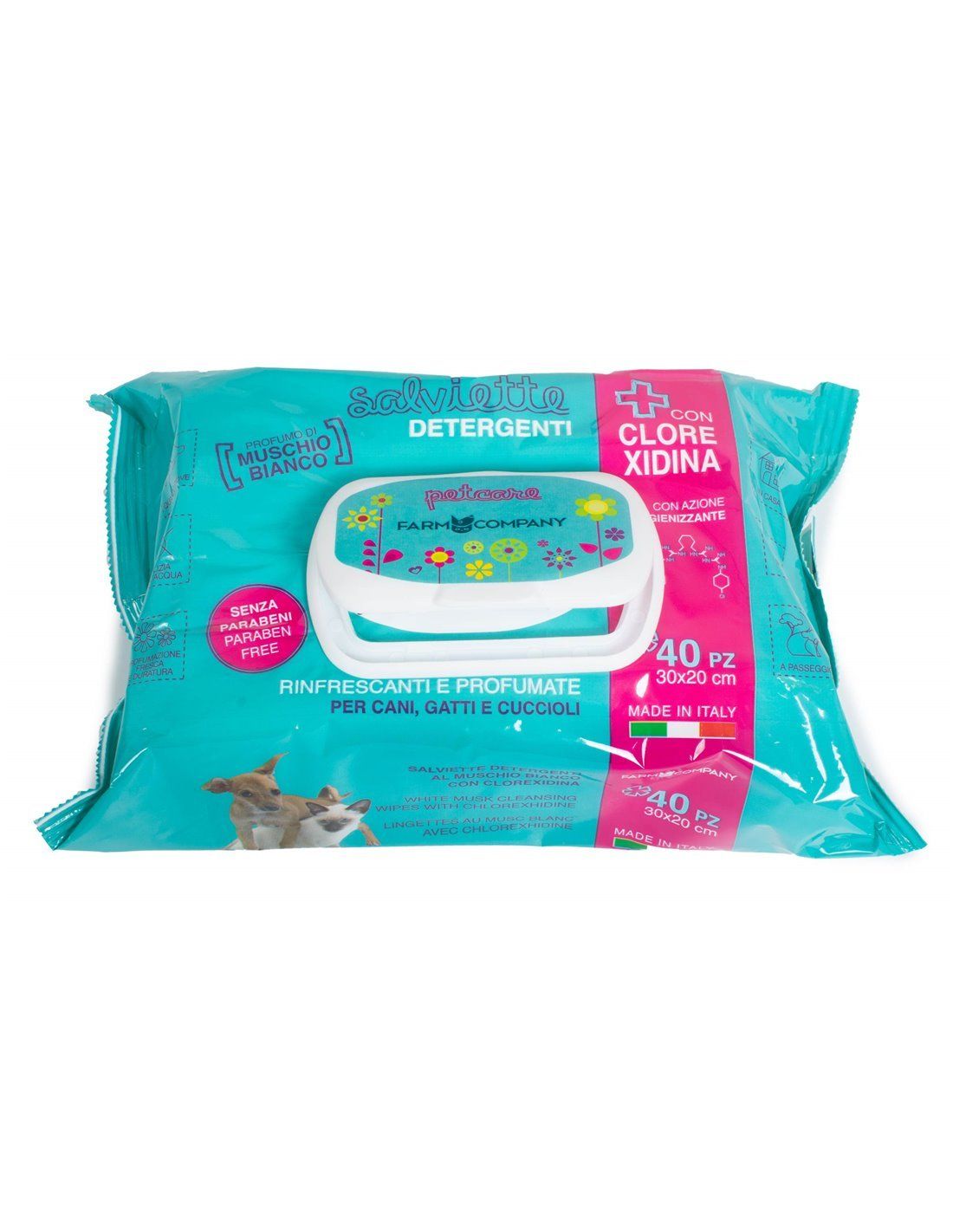 SALVIETTE UMIDIFICATE PER CANI E GATTI - artpetfood