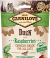 BISCOTTI CROCCANTI CARNILOVE CON ANATRA E LAMPONI SELVATICI GRAIN FREE - artpetfood