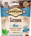 BISCOTTI CROCCANTI CARNILOVE CON SALMONE  E MENTA SELVATICA GRAIN FREE - artpetfood