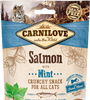 BISCOTTI CROCCANTI CARNILOVE CON SALMONE  E MENTA SELVATICA GRAIN FREE - artpetfood