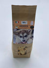 BISCOTTI PER CUCCIOLI ARTIGIANALI PER CANI IN ACCRESCIMENTO CON UOVA LATTE E RICCHI DI CALCIO - artpetfood