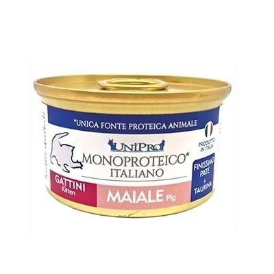 ALIMENTO UMIDO PER GATTINI MONOPROTEICO UNICAMENTE MAIALE SENZA CEREALI   24 X 85 GR - artpetfood